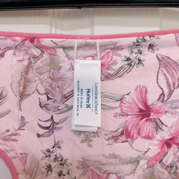 LoveShackFancy X Hurley Reversible Bikini Set.  Medium Bottoms, Small Top - Picture 8 of 15